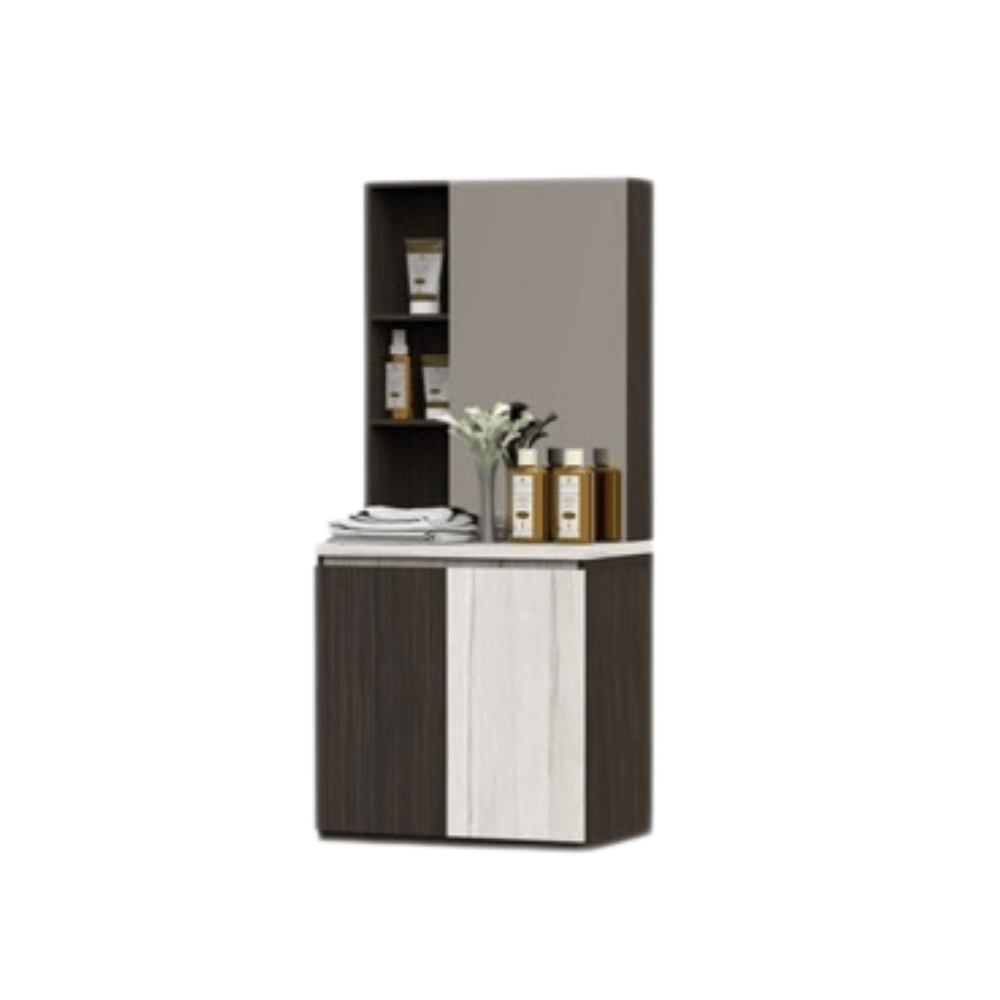 ชุดห้องนอน + ที่นอน PVC 6 ฟุต WISDOM DESIGN FURNITURE รุ่น RICHES สีไวท์/โอ๊ค_3